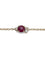 Bracelet Bracelet or rose rubis 0,10 ct et diamants 0,30 ct 58 Facettes 77801