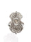 Bague 52 Bague Art Déco en platine 1925-35 58 Facettes