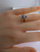 Bague Bague en or blanc 18 carats, diamant taille brillant 58 Facettes AB463