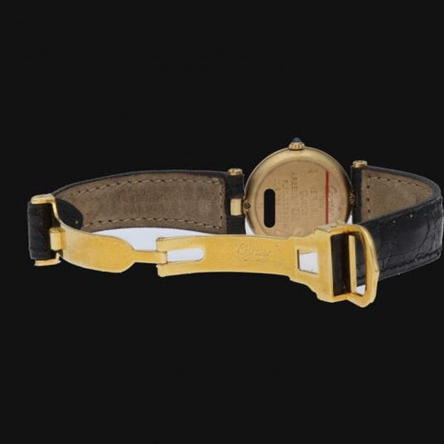Montre Cartier Montre Must De Cartier Vermeil 58 Facettes MT41275