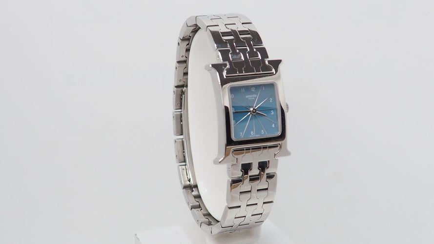 Montre Montre Hermès Heure H acier 58 Facettes 31933