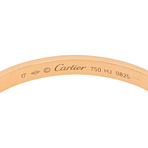 Bracelet Cartier Bracelet Love Or rose 58 Facettes 4944059RV