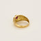 Bague 54 Bague jonc en or jaune, rubis et diamants 58 Facettes AUX1333X2