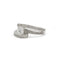 Bague 55 Bague - Or blanc et diamants 58 Facettes 1130