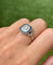 Bague 55 bague en platine avec diamants et saphirs 58 Facettes