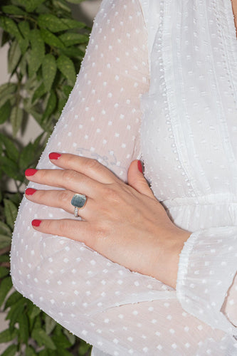 Bague 52 Pomellato Bague Nudo Or rose, Or blanc Topaze, Diamant 58 Facettes 4173823RV