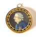 Pendentif Pendentif en or 18 carats et miniature portrait de LOUIS XVI 58 Facettes AB331