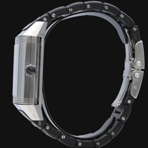 Montre Jaeger Lecoultre Montre Reverso Squadra Hometime Gmt 58 Facettes MT44231