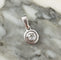 Pendentif Pendentif en or blanc serti d’un diamant 58 Facettes