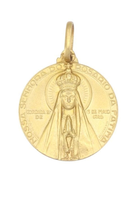 Pendentif Médaille notre dame de fatima 58 Facettes 092641