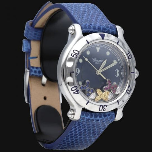 Montre Chopard Montre Happy Sport Fish 58 Facettes MT42381
