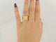 Bague 50 bague BULGARI b.zero1 4 rangs 323541 t50 en or jaune 18k 11gr 58 Facettes 271101