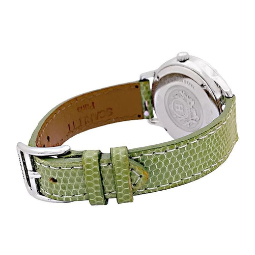 Montre Montre Hermès, "Slim", acier. 58 Facettes 34127