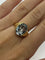 Bague 57 Bague or jaune et aigue-marine 5 ct 58 Facettes 70101