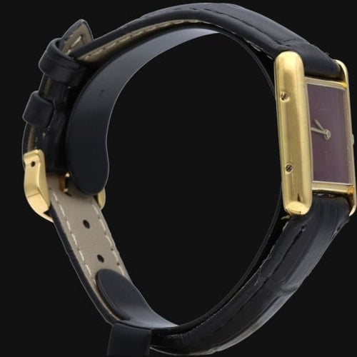 Montre Cartier Montre Tank Vermeil 58 Facettes MT44924