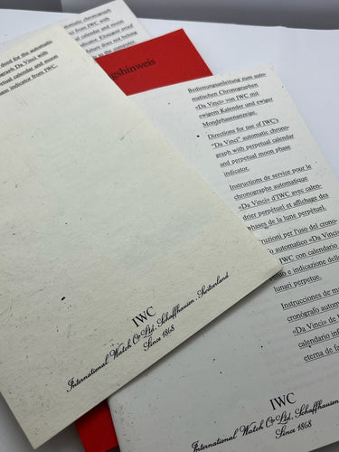 Montre IWC Da Vinci Calendrier Perpétuel IW3750 58 Facettes