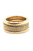 Bague 58 BULGARI - Bague B-Zero1 or jaune et diamants 58 Facettes