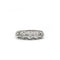 Bague 57 Bague - Platine & Diamants 58 Facettes 250190R