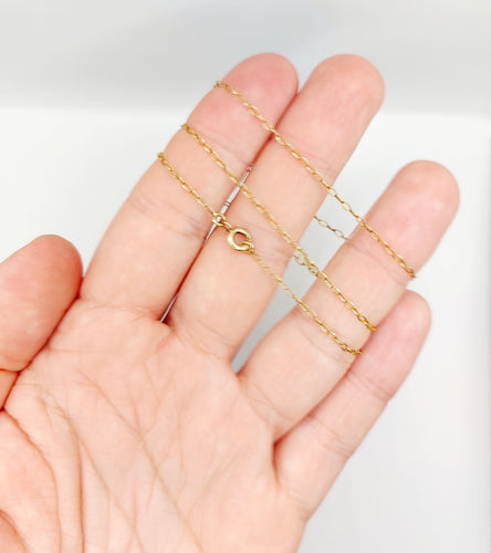 Collier Chaine vintage or jaune 58 Facettes A02611