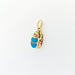 Pendentif Pendentif Animalier en or jaune et turquoise 58 Facettes 30897