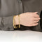 Bracelet Lot de cinq bracelets en or jaune 58 Facettes SOI3035