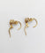 Boucles d'oreilles Boucles d’oreilles dormeuses antiques en or 18k et perles 58 Facettes A06496