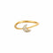 Bague 50 POMELLATO/DODO - Bague Lune or jaune diamants 58 Facettes LP1031