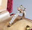 Bague 55 Bague en or blanc diamants 58 Facettes
