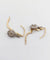 Boucles d'oreilles Dormeuses marguerite - Boucles d’oreilles en or 18k, platine et diamants 58 Facettes A06632