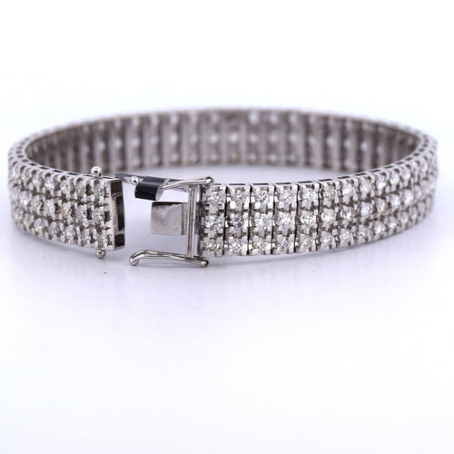 Bracelet BRACELET EN OR BLANC 18KT - 30 g 58 Facettes