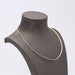 Semi-rigid choker necklace in 18-carat gold 58 Facettes E360681C