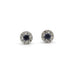 Boucles d'oreilles Boucles d'oreilles Or saphirs diamants 58 Facettes 240265R