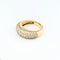 Bague 51 Bague jonc en or jaune et diamants 58 Facettes 31130