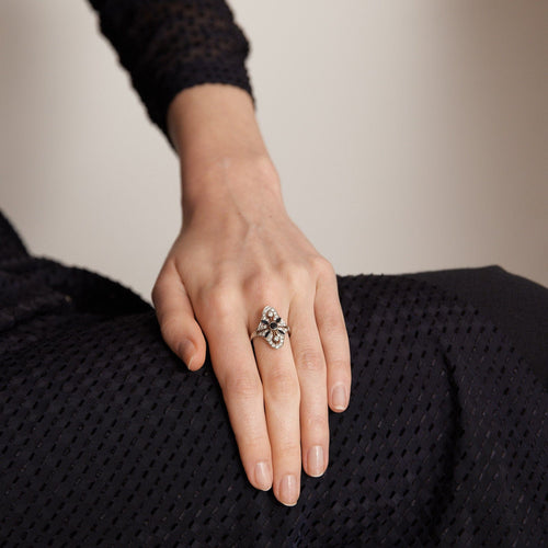 Bague BAGUE STYLE ART DÉCO 58 Facettes DF21