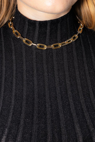 Collier Collier Or jaune, Or blanc 58 Facettes 4651186CN