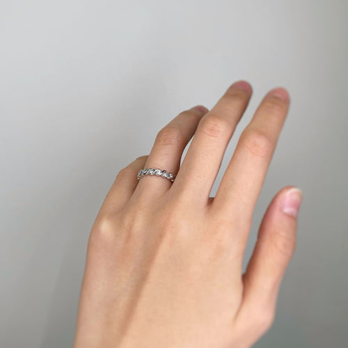 Demi Alliance - Or & Diamants 58 Facettes 220113R