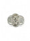 Bague 57 Bague infini en or blanc et diamants 58 Facettes