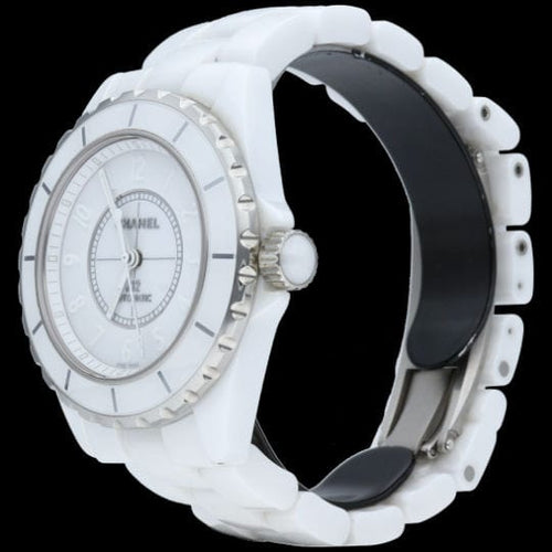 Montre Chanel Montre J 12 White Phantom Automatique 38Mm 58 Facettes MT44657