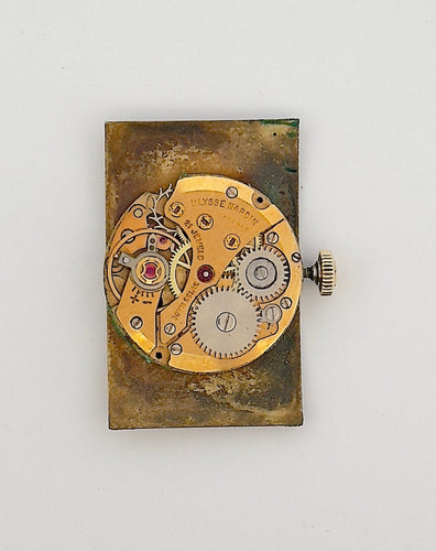 Montre Montre vinrage Ulysse Nardin en or 18 carats 58 Facettes