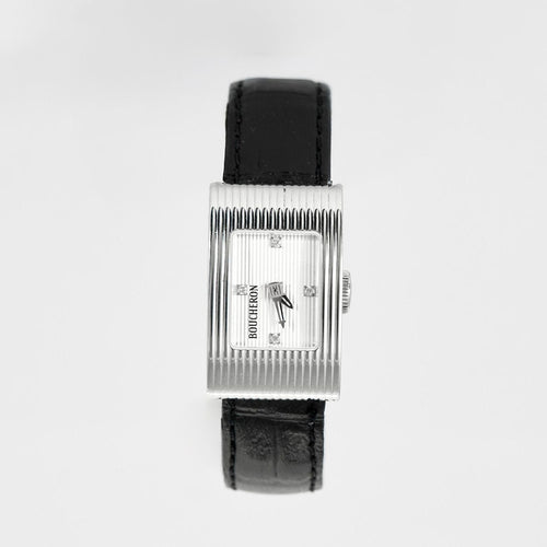 Montre Boucheron Reflet – diamant et acier 58 Facettes