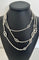 Collier Collier HERMÈS Farandole 160 en argent massif 58 Facettes