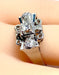 Bague 52.5 Bague or blanc et diamants, vers 1930 58 Facettes AB451