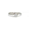 Bague 50 Solitaire platine et diamants 58 Facettes 150222R