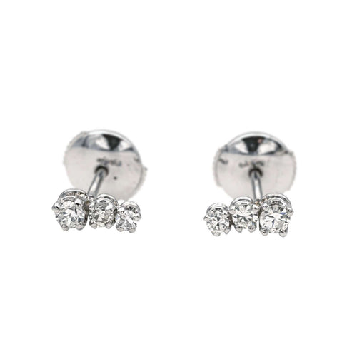 Boucles d'oreilles Boucles d'oreilles Or blanc Diamant 58 Facettes 3139886CN