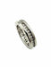 Bague 50 BVLGARI. Collection "BZero1", bague or blanc 18K et diamants 58 Facettes