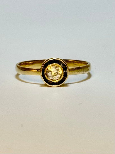 Bague 58 Bague saphir diamants or 58 Facettes