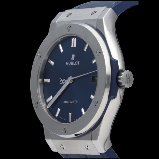 Hublot Montre Classic Fusion Titanium Blue