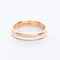 Bague 59 BOUCHERON - Bague Quatre Or rose et céramique blanche 58 Facettes 92421