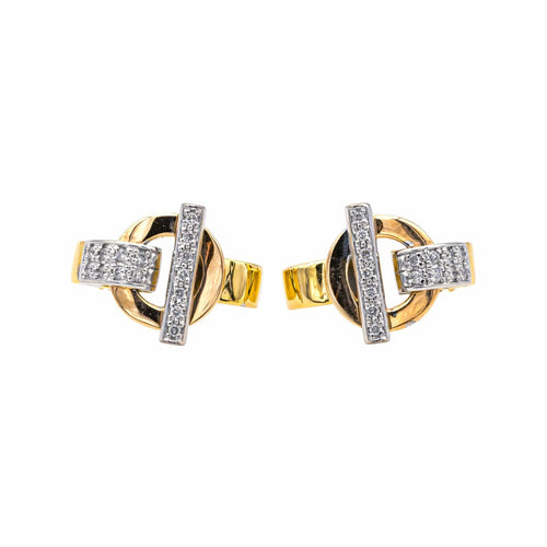 Boucles d'oreilles Guy Laroche Boucles d'oreilles  Or jaune, Or rose, Or blanc Diamant 58 Facettes 4226569CN