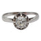 Bague 49.5 Bague solitaire Art Déco Platine diamant taille ancienne (circa 1920) 58 Facettes A05170